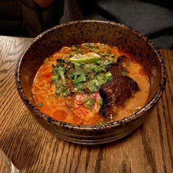 11 Tigers - Chashu Tom Yum Ramen - Asian Fusion Near Me - New York, New York 11 Tigers - Chashu Tom Yum Ramen - Asian Fusion Near Me - New York, New York