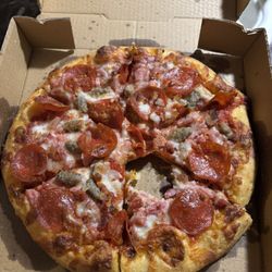 PDP's Pizzeria - Small meat lovers. Delicious.