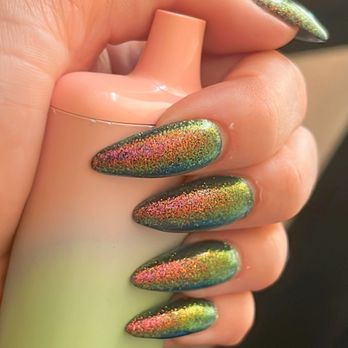 Cherie Nail Lounge - Gel x chrome - Nail Salons Near Me - Los Angeles, California