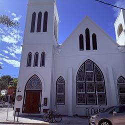 Key West United Methodist Church - Church building from the outside.