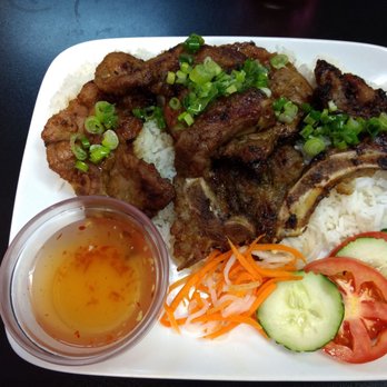 Saigon Restaurant - G2, Grilled Lemongrass Pork Chop - Vietnamese Near Me - Tinley Park, Illinois