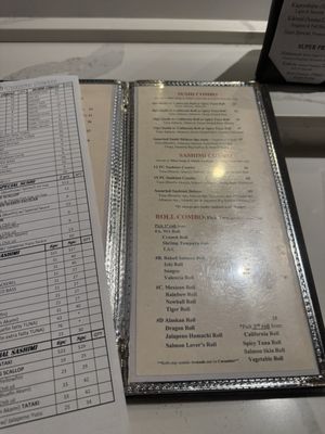 Menu photo 2 Tokyo Sushi Valencia, CA