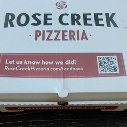 Rose Creek Pizzeria - A small place, but a GEM for quality Pizza.