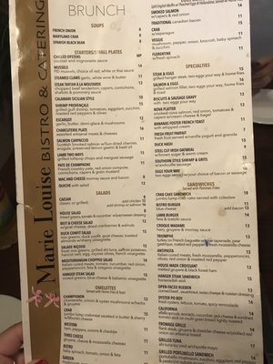 Menu photo 8 Marie Louise Bistro Baltimore, MD Menu photo 8 Marie Louise Bistro Baltimore, MD