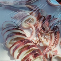Squid, delicious dipping sauce Squid, delicious dipping sauce
