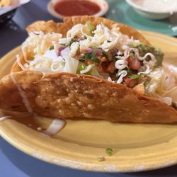 El Charro Mexican Restaurant - Chicken fajita taco salad