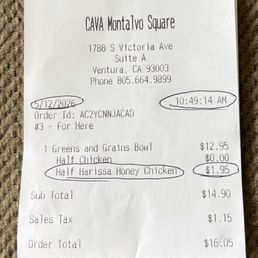 My receipt from 10:49 a.m. on 5/12/26 My receipt from 10:49 a.m. on 5/12/26