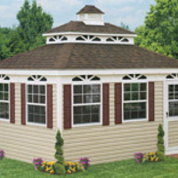 Dutch Barns - a gazebo in a yard - General Contractors Near Me - Virginia Beach, Virginia