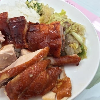 Ming Kee Restaurant - Soy Sauce "Yellow" Free Range Chicken & Roast Duck Combo | $9 - Chinese Near Me - San Francisco, California