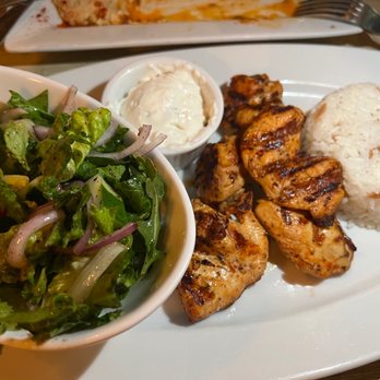 Kalamata Mediterranean cuisine - Chicken Shish Kebab - Mediterranean Near Me - Miami Beach, Florida