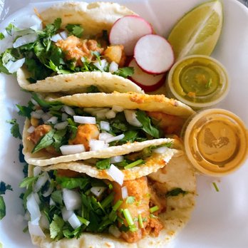 Tacos Montero - Chorizo potatoes tacos - Food Trucks Near Me - San Jose, California Tacos Montero - Chorizo potatoes tacos - Food Trucks Near Me - San Jose, California