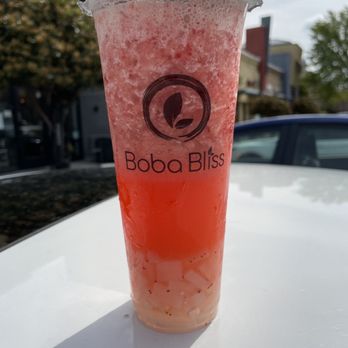 Boba Bliss - Strawberry Limeade - Bubble Tea Near Me - Dublin, California Boba Bliss - Strawberry Limeade - Bubble Tea Near Me - Dublin, California