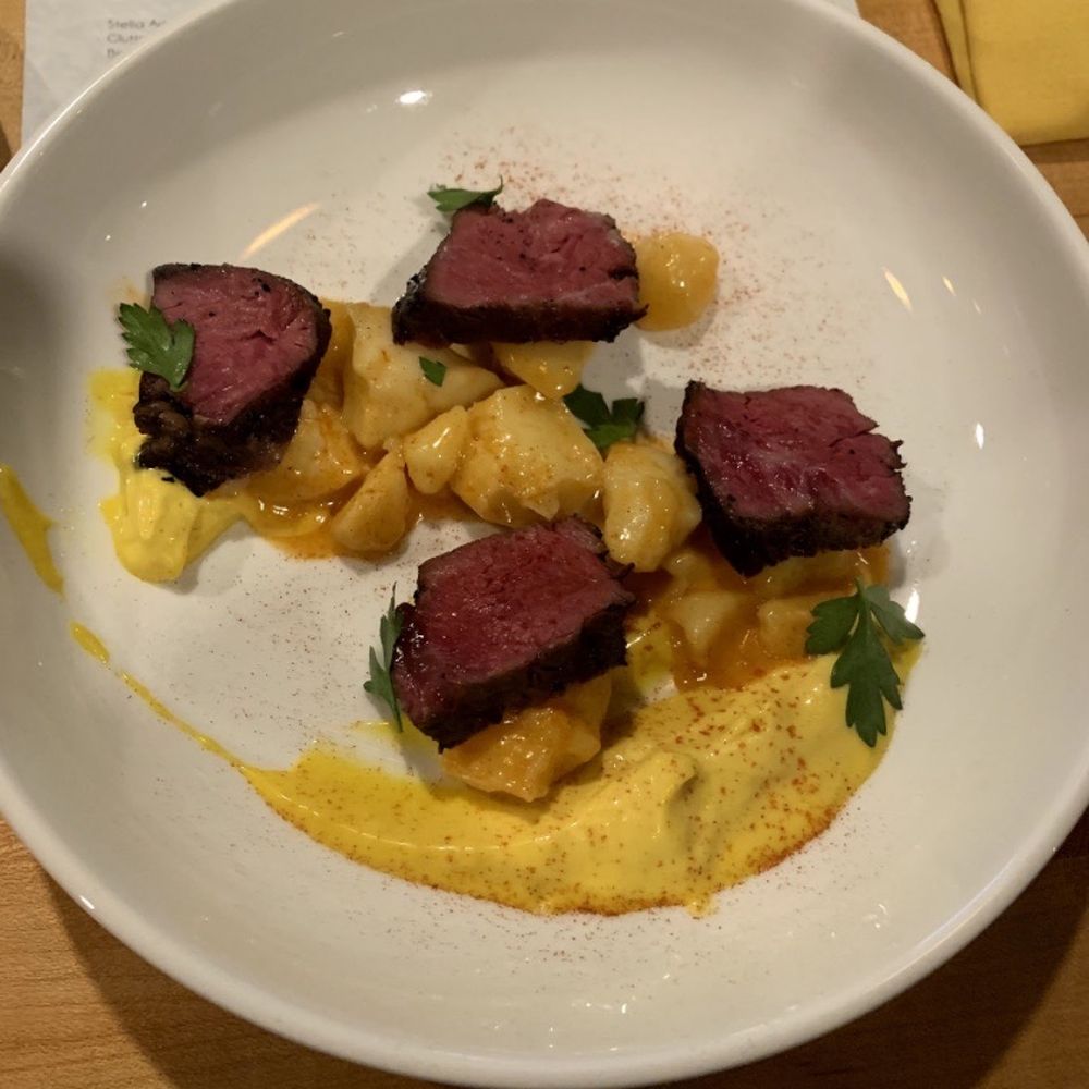 Inizio - Espresso Marinated Hanger Steak - Italian Near Me - Buffalo, New York Inizio - Espresso Marinated Hanger Steak - Italian Near Me - Buffalo, New York