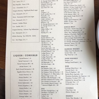 The Lark - Beer and Drinks list; ask for wine list separately - New American Near Me - Santa Barbara, California The Lark - Beer and Drinks list; ask for wine list separately - New American Near Me - Santa Barbara, California