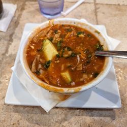 Antigua Mexican Grill - Crystal Lake - Tortilla soup