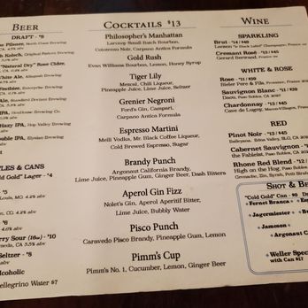 Old Ship Saloon - Menu - Pubs Near Me - San Francisco, California Old Ship Saloon - Menu - Pubs Near Me - San Francisco, California