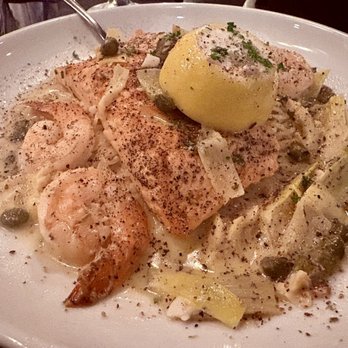 Saviano's Italian Kitchen - Salmon and shrimp piccata - Italian Near Me - Euless, Texas