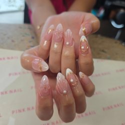 Pink Nails by Sarah