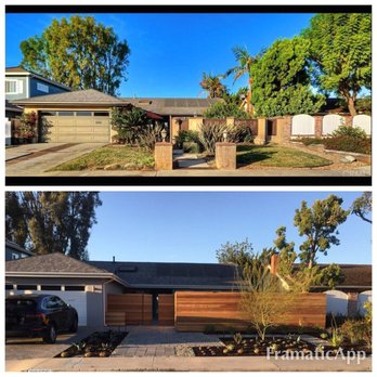 JP & T Landscape - Before and After.  We went from the ugliest house on the street to the coolest. - Landscaping Near Me - Capistrano Beach, California