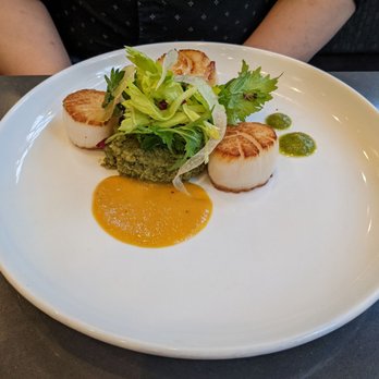 Current Fish & Oyster - Seared scallops. This dish was perfect - Seafood Near Me - Salt Lake City, Utah Current Fish & Oyster - Seared scallops. This dish was perfect - Seafood Near Me - Salt Lake City, Utah