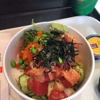 Poki One N Half - Large bowl - Poke Near Me - San Diego, California