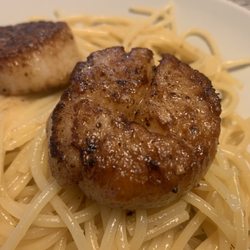 Alaskan Salmon Company - U-8 scallop, pan seared at home.
