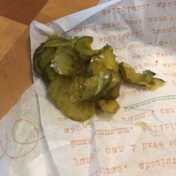 Have a heaping pile of pickles YOU DIDN'T ask for.