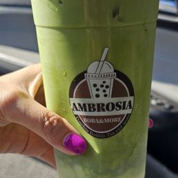 Pistachio Matcha Latte with oat milk- Delicious! 5 stars Pistachio Matcha Latte with oat milk- Delicious! 5 stars