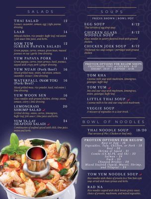 Menu photo 1 Noot's Thai Kitchen Victoria, TX Menu photo 1 Noot's Thai Kitchen Victoria, TX