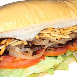 Pan Con Bistec