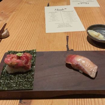 Hinata - Toro: served two ways - Sushi Bars Near Me - San Francisco, California Hinata - Toro: served two ways - Sushi Bars Near Me - San Francisco, California