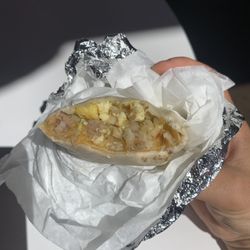 Station 24 Cafe - Regular sausage burrito