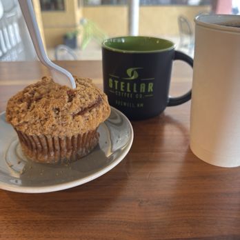 Stellar Coffee - Banana muffin - Coffee & Tea Near Me - Roswell, New Mexico