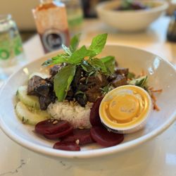 Tofu rice bowl