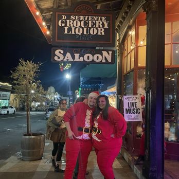 Servente's Saloon - My wife and I dressed up for the Santa Bar 2022! - Bars Near Me - Sonora, California