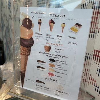 Venchi - Prices - Feb. 2024 - Gelato Near Me - Santa Clara, California Venchi - Prices - Feb. 2024 - Gelato Near Me - Santa Clara, California