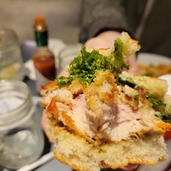 Skillet - Seatac - Do not eat here. Undercooked chicken. Rude servers. I can't believe the service that I got here. Honestly nasty.