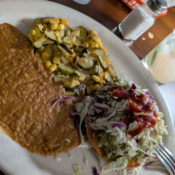 La Indita - Sides: beans, calabacitas, guac tostada - Mexican Near Me - Tucson, Arizona