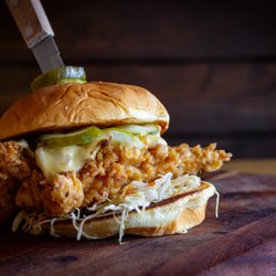 Cribbs Kitchen - Moore - Fried Chicken Sandwich