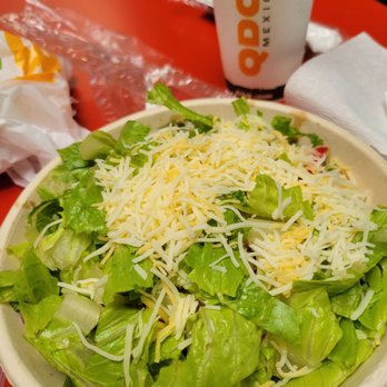 QDOBA Mexican Eats - a plate of salad - Fast Food Near Me - San Antonio, Texas QDOBA Mexican Eats - a plate of salad - Fast Food Near Me - San Antonio, Texas