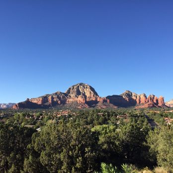 A Sunset Chateau - View from the deck. Villa Paradiso. A Sunset Chateau. - Bed & Breakfast Near Me - Sedona, Arizona A Sunset Chateau - View from the deck. Villa Paradiso. A Sunset Chateau. - Bed & Breakfast Near Me - Sedona, Arizona