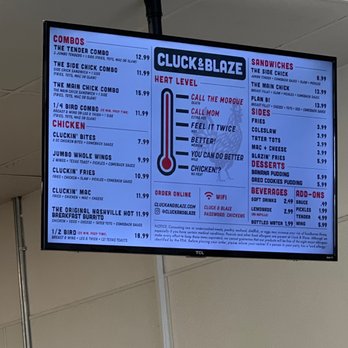 Cluck & Blaze - Menu - Chicken Shop Near Me - Long Beach, California Cluck & Blaze - Menu - Chicken Shop Near Me - Long Beach, California
