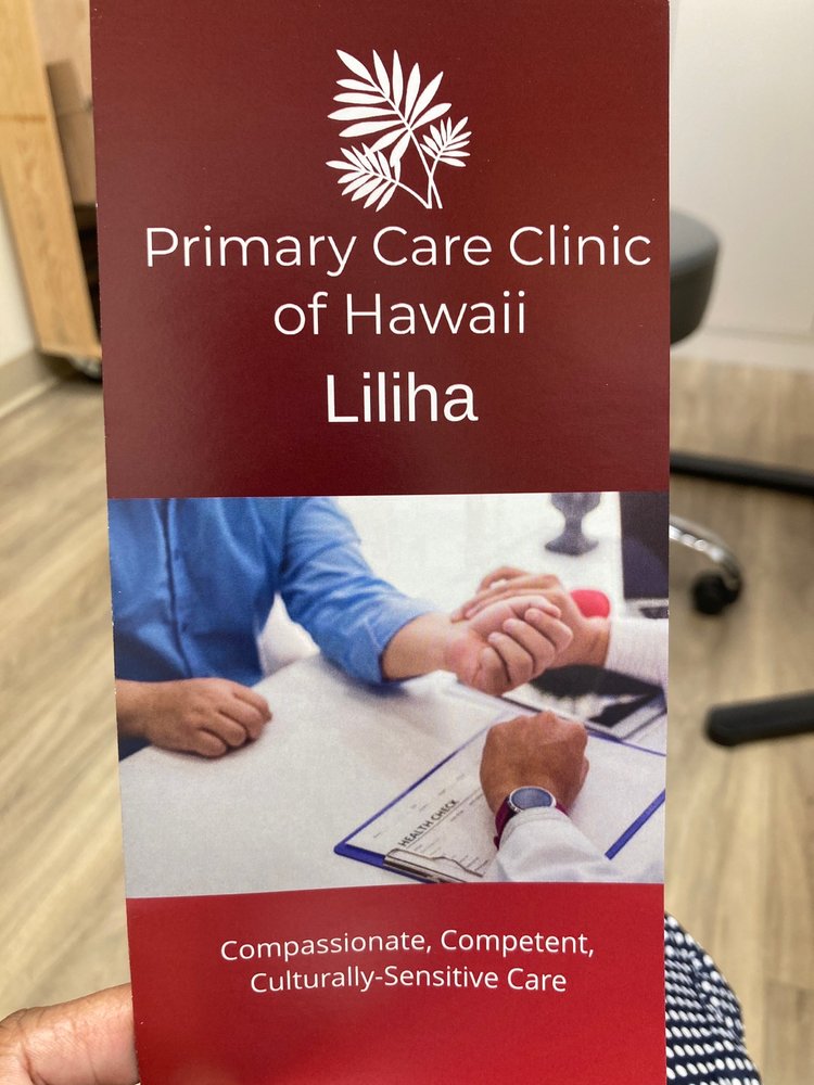 PRIMARY CARE CLINIC OF HAWAII LILIHA Updated August 2024 1712 Liliha St, Honolulu, Hawaii