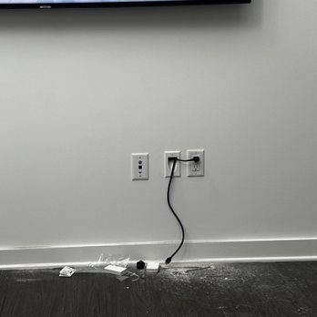 ThisTVPro - The trash and drywall dust I cleaned up after my $430 install. - TV Mounting Near Me