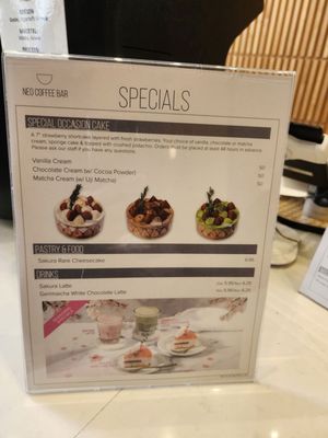 Menu photo 7 NEO COFFEE BAR FREDERICK X KING Toronto, ON Menu photo 7 NEO COFFEE BAR FREDERICK X KING Toronto, ON
