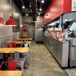 Charleys Cheesesteaks - Inside seating