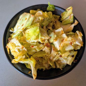 The Ginger Pig - Galam Plee Pad Nam Pla (Thai Cabbage) - Chinese Near Me - Denver, Colorado