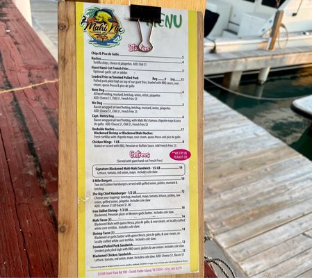 Menu photo 6 Mahi Nic South Padre Island, TX Menu photo 6 Mahi Nic South Padre Island, TX