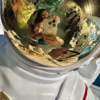 Astra Bean - The cool astronaut statue at Astra Bean feat. my daughter - Coffee & Tea Near Me - Westminster, California Astra Bean - The cool astronaut statue at Astra Bean feat. my daughter - Coffee & Tea Near Me - Westminster, California
