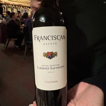 Villa Nova Ristorante - Fansciscan Cabernet. Not too shabby. - Italian Near Me - Columbus, Ohio Villa Nova Ristorante - Fansciscan Cabernet. Not too shabby. - Italian Near Me - Columbus, Ohio